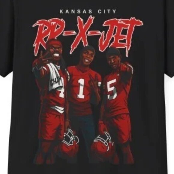 Kansas City RR X Jet Rashee Rice shirt 141 - Picture 2 of 5